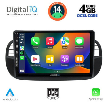 DIGITAL IQ BXF 6130_CPA (9inc) MULTIMEDIA TABLET for FIAT 500 mod. 2007-2015