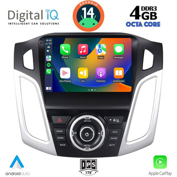 DIGITAL IQ BXF 6157_CPA (9inc) MULTIMEDIA TABLET for FORD FOCUS mod. 2011-2018