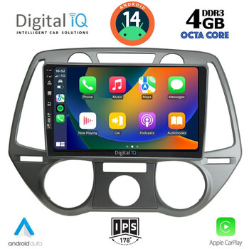 DIGITAL IQ BXF 6228_CPA A/C (9inc) MULTIMEDIA TABLET for HYUNDAI i20 mod. 2008-2012
