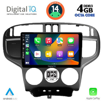 DIGITAL IQ BXF 6240_CPA (9inc) MULTIMEDIA TABLET for HYUNDAI MATRIX mod. 2001-2010