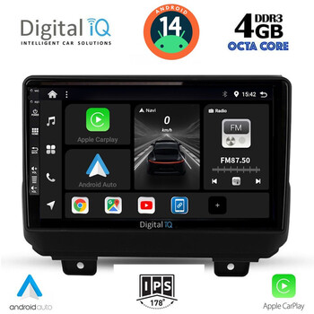 DIGITAL IQ BXF 6298_CPA (9inc) MULTIMEDIA TABLET for JEEP WRANGLER mod. 2018>