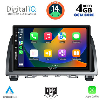 DIGITAL IQ BXF 6378_CPA (9inc) MULTIMEDIA TABLET for MAZDA 6 mod. 2012-2017