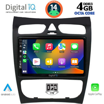 DIGITAL IQ BXF 6406_CPA (9inc) MULTIMEDIA TABLET for MERCEDES CLK (W209) mod. 2000-2004