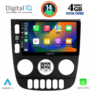 DIGITAL IQ BXF 6413_CPA (9inc) MULTIMEDIA TABLET for MERCEDES ML (W163) mod. 2002-2005