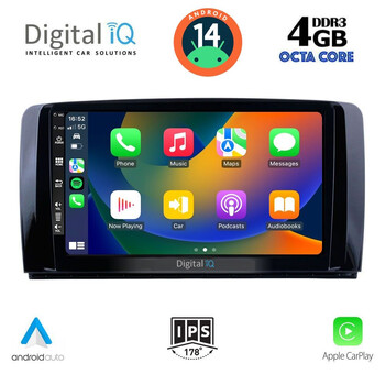 DIGITAL IQ BXF 6422_CPA (9inc) MULTIMEDIA TABLET for MERCEDES R (W251) mod. 2006-2015