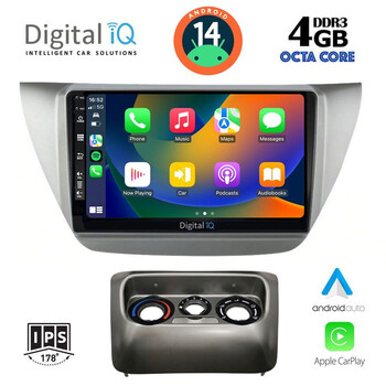 DIGITAL IQ BXF 6433_CPA (9inc) MULTIMEDIA TABLET for MITSUBISHI LANCER mod. 2000-2007