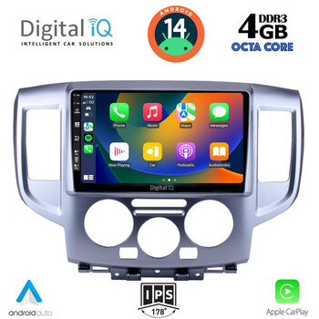 DIGITAL IQ BXF 6458_CPA (9inc) MULTIMEDIA TABLET for NISSAN NV 200 mod. 2009>