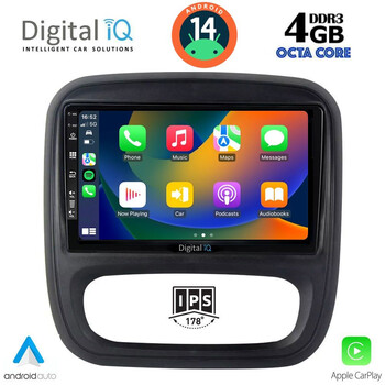 DIGITAL IQ BXF 6499_CPA (9inc) MULTIMEDIA TABLET for OPEL VIVARO – RENAULT TRAFIC – FIAT TALENDO – NISSAN NV 300 mod. 2014&gt;