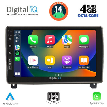 DIGITAL IQ BXF 6517_CPA (9inc) MULTIMEDIA TABLET for PEUGEOT 407 mod. 2004-2011