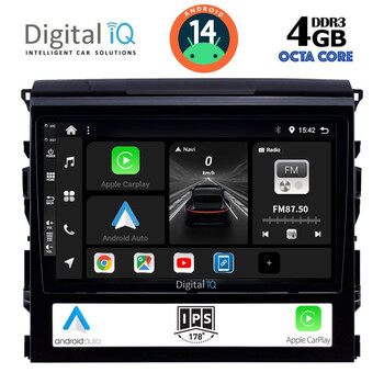 DIGITAL IQ BXF 6725_CPA (9inc) MULTIMEDIA TABLET for TOYOTA LANDCRUISER mod. 2016-2019