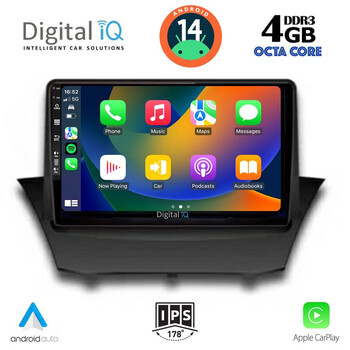 DIGITAL IQ BXF 6154_CPA (9inc) MULTIMEDIA TABLET for FORD FIESTA mod. 2008-2017