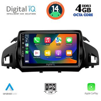 DIGITAL IQ BXF 6160_CPA (9inc) MULTIMEDIA TABLET for FORD KUGA mod. 2013&gt; – CMAX mod. 2011>