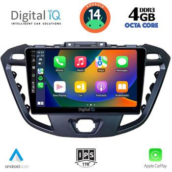 DIGITAL IQ BXF 6177_CPA (9inc) MULTIMEDIA TABLET for FORD TRANSIT CUSTOM | TOURNEO CUSTOM mod. 2013-2019