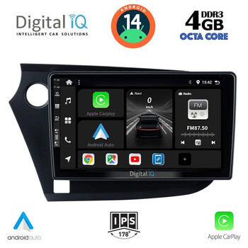 DIGITAL IQ BXF 6205_CPA (9inc) MULTIMEDIA TABLET for HONDA INSIGHT mod. 2009-2014