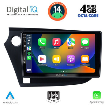 DIGITAL IQ BXF 6205_CPA (9inc) MULTIMEDIA TABLET for HONDA INSIGHT mod. 2009-2014