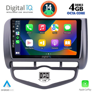 DIGITAL IQ BXF 6210_CPA CLIMA (9inc) MULTIMEDIA TABLET for HONDA JAZZ mod. 2002-2008