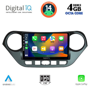 DIGITAL IQ BXF 6224_CPA (9inc) MULTIMEDIA TABLET for HYUNDAI i10 mod. 2014-2020