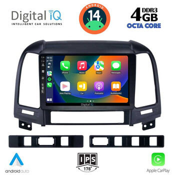 DIGITAL IQ BXF 6239_CPA (9inc) MULTIMEDIA TABLET for HYUNDAI SANTA FE  mod. 2005-2013
