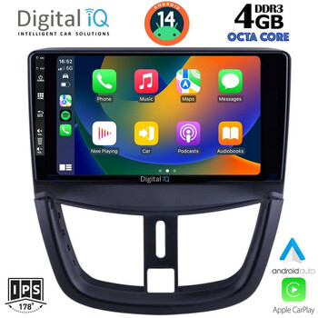 DIGITAL IQ BXF 6507_CPA (9inc) MULTIMEDIA TABLET for PEUGEOT 207 mod. 2007&gt;