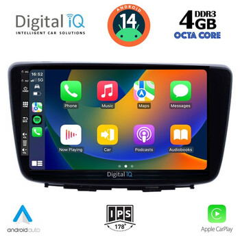 DIGITAL IQ BXF 6672_CPA (9inc) MULTIMEDIA TABLET for SUZUKI BALENO mod. 2016-2022