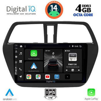 DIGITAL IQ BXF 6689_CPA (9inc) MULTIMEDIA TABLET for SUZUKI Sx4 SCROSS mod. 2014&gt;