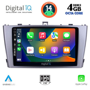DIGITAL IQ BXF 6705_CPA (9inc) MULTIMEDIA TABLET for TOYOTA AVENSIS (T27) mod. 2009-2015