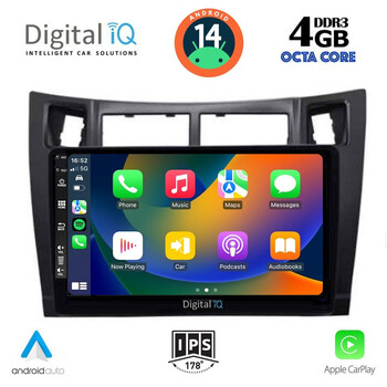 DIGITAL IQ BXF 6736_CPA (9inc) MULTIMEDIA TABLET for TOYOTA YARIS mod. 2006-2011