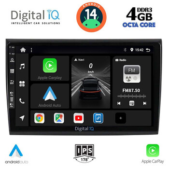 DIGITAL IQ BXF 6136_CPA (9inc) MULTIMEDIA TABLET for FIAT BRAVO mod. 2007>