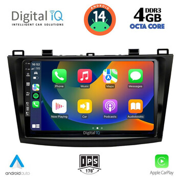 DIGITAL IQ BXF 6366_CPA (9inc) MULTIMEDIA TABLET for MAZDA 3 mod. 2009-2014