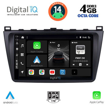 DIGITAL IQ BXF 6377_CPA (9inc) MULTIMEDIA TABLET for MAZDA 6 mod. 2008-2012