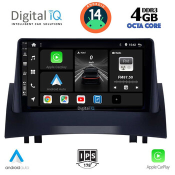 DIGITAL IQ BXF 6555_CPA (9inc) MULTIMEDIA TABLET for RENAULT MEGANE 2 mod. 2002-2008