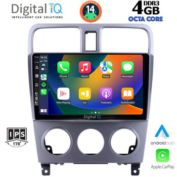 DIGITAL IQ BXF 6661_CPA (9inc) MULTIMEDIA TABLET for SUBARU FORESTER  mod. 2002-2008