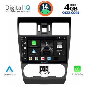 DIGITAL IQ BXF 6663_CPA (9inc) MULTIMEDIA TABLET for SUBARU FORESTER - IMPREZA - XV mod. 2013-2019