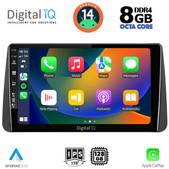 DIGITAL IQ BXF 7149_CPA DASH (9inc) MULTIMEDIA TABLET for FIAT TIPO mod. 2018-2023