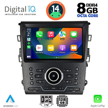 DIGITAL IQ BXF 7164_CPA CLIMA (9inc) MULTIMEDIA TABLET for FORD MONDEO mod. 2014&gt;