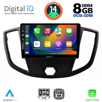 DIGITAL IQ BXF 7179_CPA  (9inc) MULTIMEDIA TABLET for FORD TRANSIT mod. 2014-2020