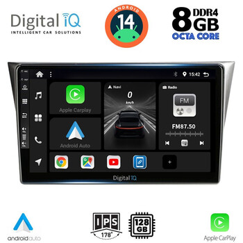 DIGITAL IQ BXF 7659_CPA (9inc) MULTIMEDIA TABLET for SUBARU IMPREZA mod. 2002-2008