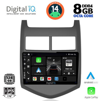DIGITAL IQ BXF 7074_CPA (9inc) MULTIMEDIA TABLET for CHEVROLET AVEO mod. 2011-2014