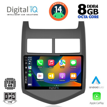 DIGITAL IQ BXF 7074_CPA (9inc) MULTIMEDIA TABLET for CHEVROLET AVEO mod. 2011-2014