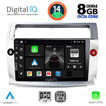 DIGITAL IQ BXF 7084_CPA (9inc) MULTIMEDIA TABLET for CITROEN C4  mod. 2004-2011