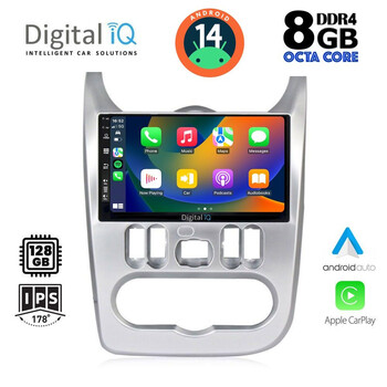 DIGITAL IQ BXF 7101_CPA (9inc) MULTIMEDIA TABLET for DACIA DUSTER – LOGAN – SANDERO mod. 2006-2012
