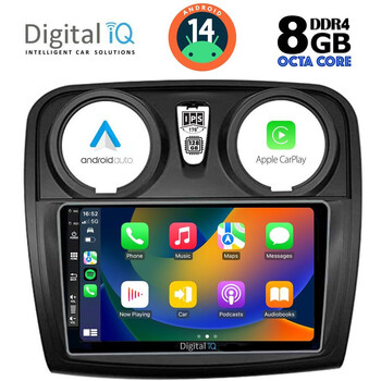 DIGITAL IQ BXF 7108_CPA (9inc) MULTIMEDIA TABLET for DACIA LOGAN – SANDERO mod. 2012-2019