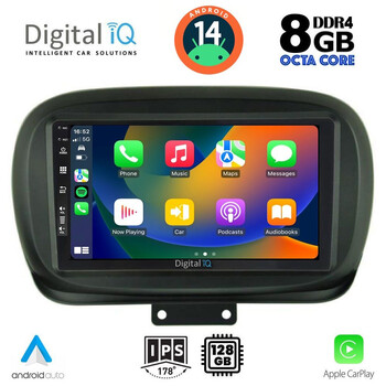 DIGITAL IQ BXF 7134_CPA (9inc) MULTIMEDIA TABLET for FIAT 500Χ mod. 2014&gt;