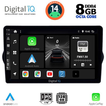 DIGITAL IQ BXF 7148_CPA (9inc) MULTIMEDIA TABLET for FIAT TIPO mod. 2015-2023