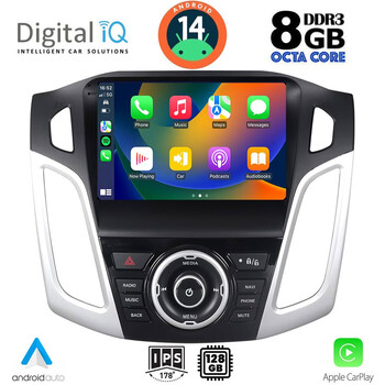 DIGITAL IQ BXF 7157_CPA (9inc) MULTIMEDIA TABLET for FORD FOCUS mod. 2011-2018