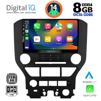 DIGITAL IQ BXF 7166_CPA (9inc) MULTIMEDIA TABLET for FORD MUSTANG mod. 2015-2020