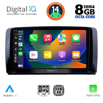 DIGITAL IQ BXF 7422_CPA (9inc) MULTIMEDIA TABLET for MERCEDES R (W251) mod. 2006-2015