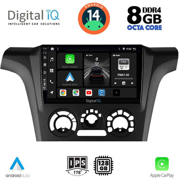 DIGITAL IQ BXF 7441_CPA A/C (9inc) MULTIMEDIA TABLET for MITSUBISHI OUTLANDER mod. 2001-2005