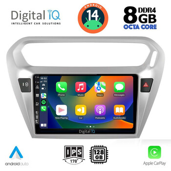 DIGITAL IQ BXF 7511_CPA (9inc) MULTIMEDIA TABLET for CITROEN ELYSEE – PEUGEOT 301 mod. 2013&gt;