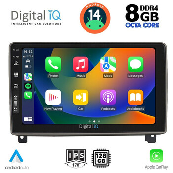 DIGITAL IQ BXF 7517_CPA (9inc) MULTIMEDIA TABLET for PEUGEOT 407 mod. 2004-2011